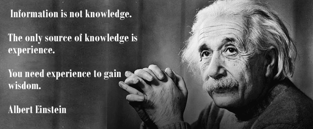 Importance of experience and knowledge in business