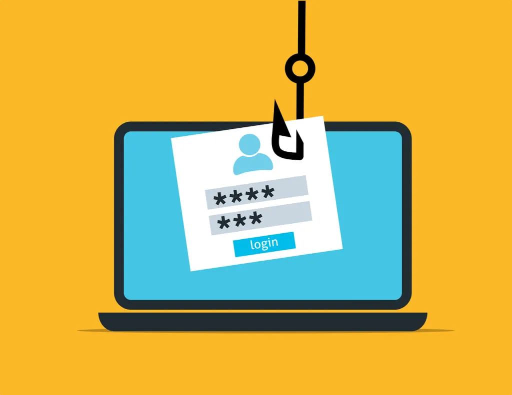 private information can be attacked from phishing, virus or spammy softwares